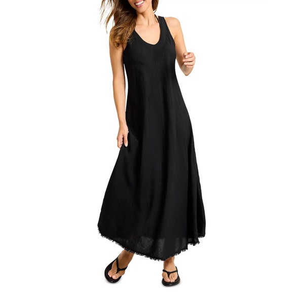 Tommy Bahama St Lucia Bias Cut Maxi Dress Swim Cover-Up - Picture 1 of 5